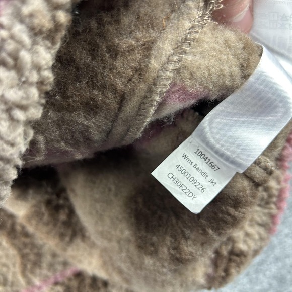 Ariat Jacket Womens XXL Plus Brown Sherpa Fleece‎ Horse Print Bandit Western Zip - Picture 6 of 10